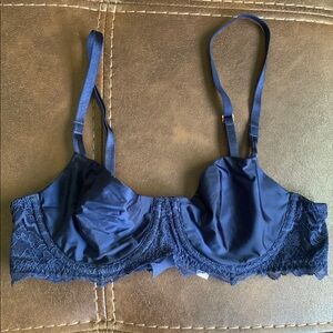 Dream Angels Navy Blue Lace Bra